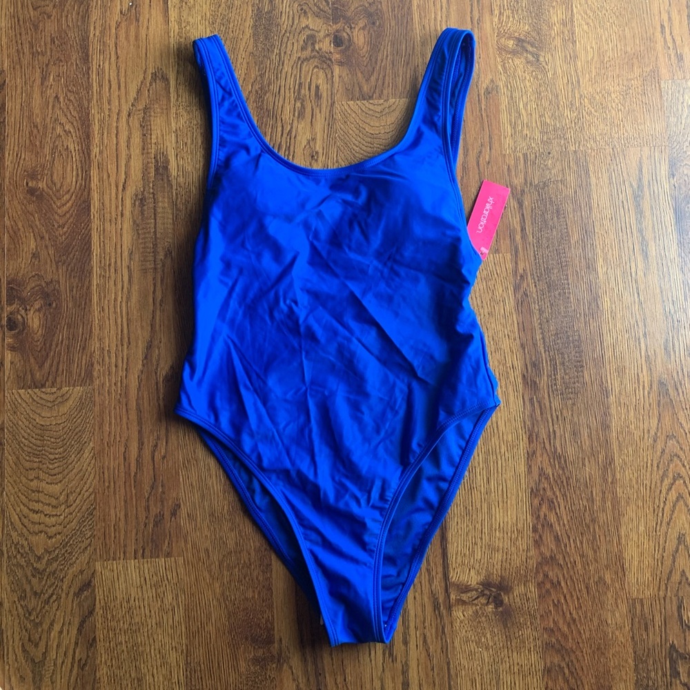 NWT! Royal Blue One Piece Swimsuit